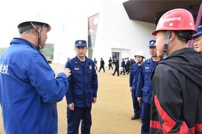甘南支隊精準指導護航“一會一節”，確保涉會場館消防設施安裝科學規范